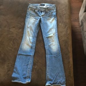 Big Star. Low rise. Boot cut jeans